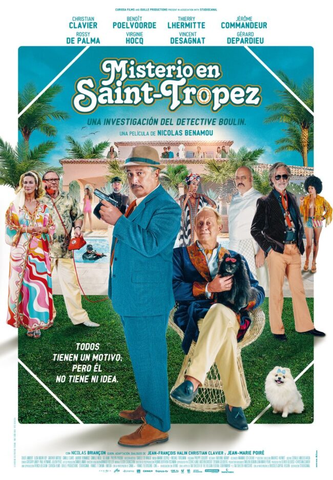 Cartel MISTERIO EN ST TROPEZ